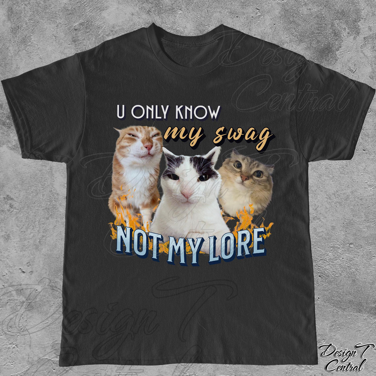 Cat Meme Y2k Retro Unisex