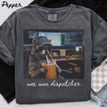 Comfort Colors Dispatcher 911 Dispatcher Raccoon Emergency Dispatch Graduation Tee