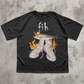Fih Meme Fish Unhinged Clothes Ironic Tees Stupid Weird Tee Brainro Silly Cringy