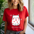 Comfort Colors Cat Valentine Valentines Day Meowentine Valentine Valentine Valentine Ca
