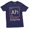 Ah Element Surprise Chemistry Chemist Periodic Table Birthday Tee Him Tee