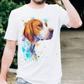 English Pointer Dog Ring Spun 100 Watercolor Art Animal Xs Xl Xxl