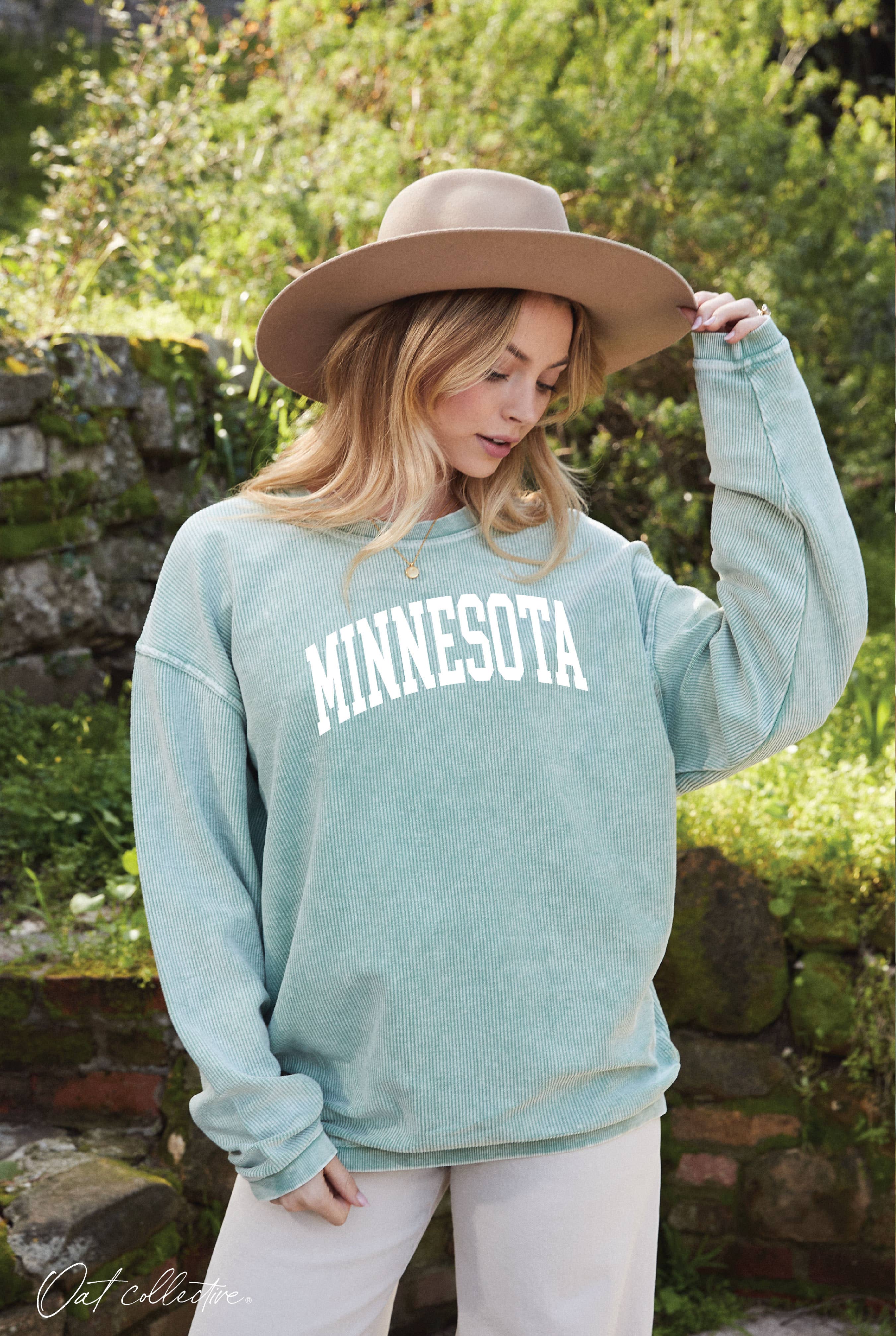 Minnesota  Thermal Vintage Pullover