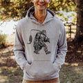 Bigfoot Fishing Crewneck Sweatshirt Hoodie 182