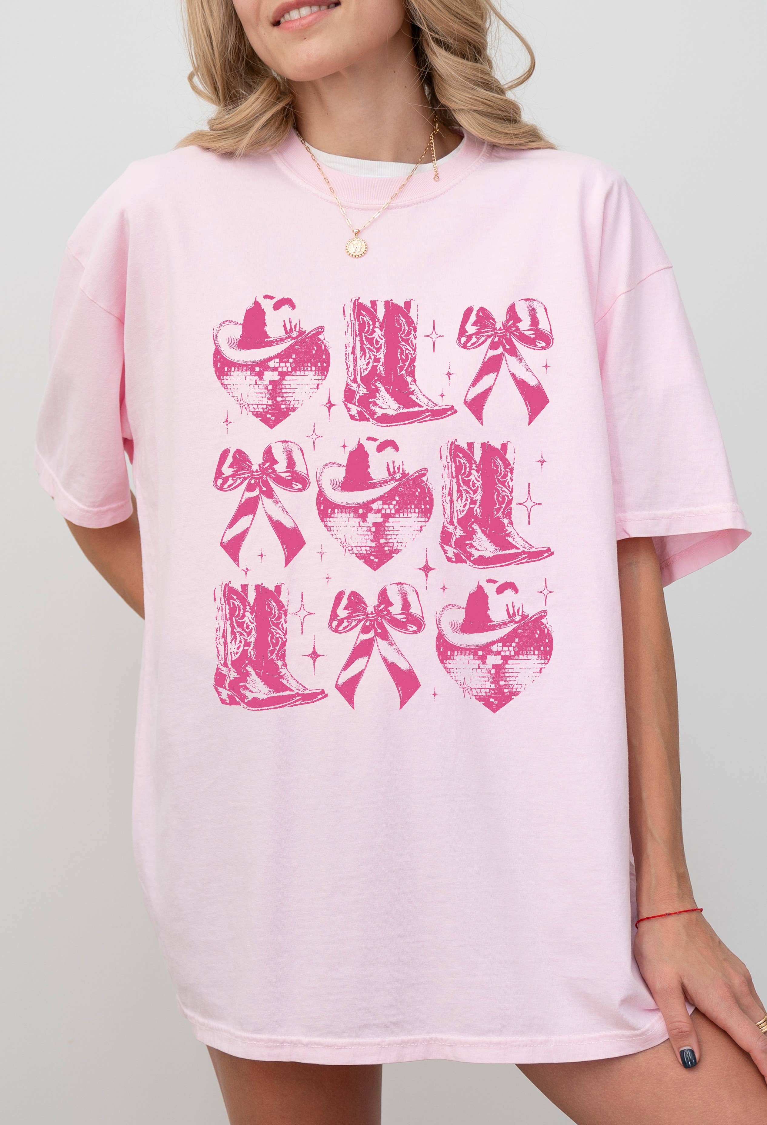 Disco Cowgirl Graphic Tee