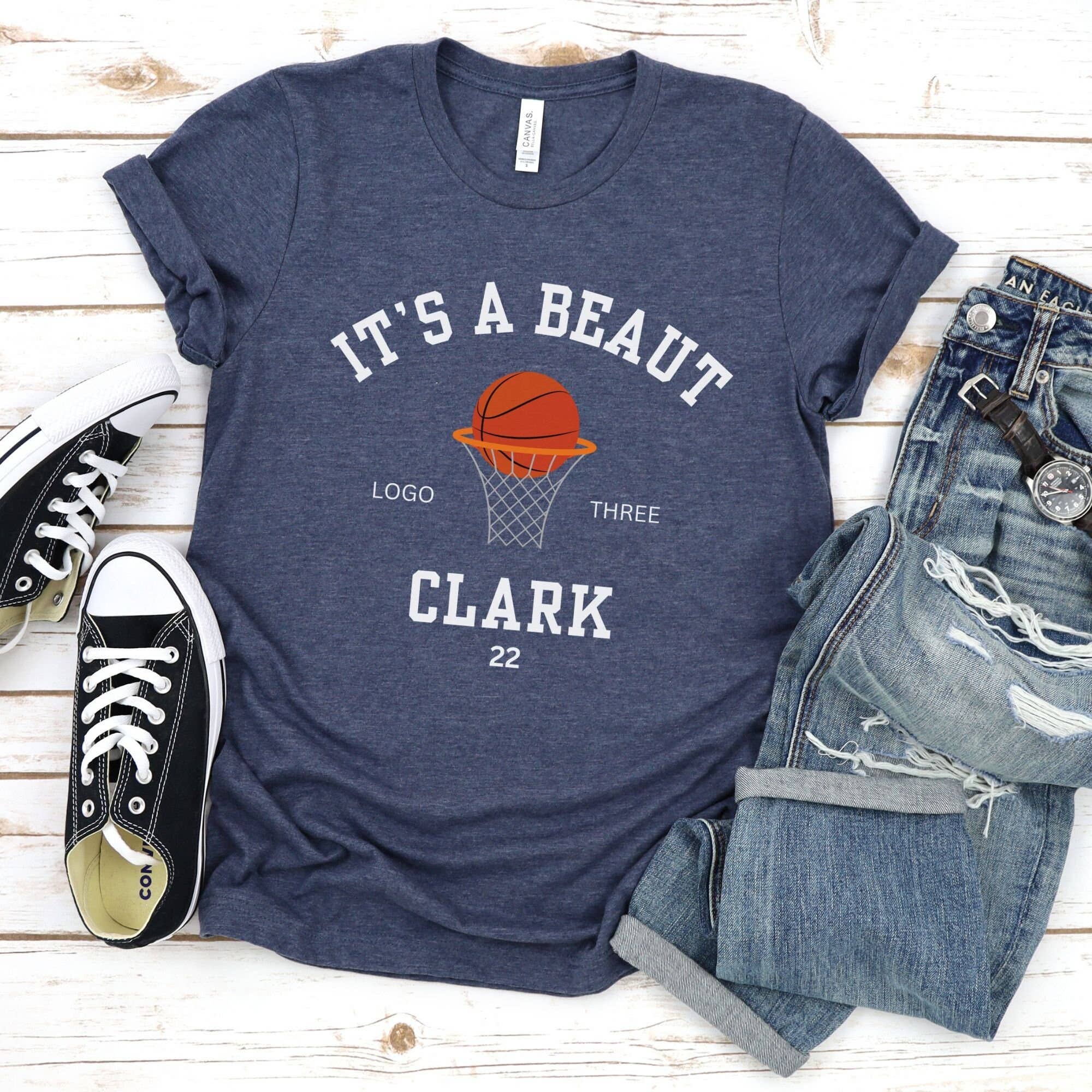 Indiana Basketball Fan Tee - Funny Clark 22 Christmas Gift