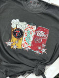 Caffeine Addict Tee, Coffee Lover Gift