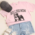 Bulldog Mom Garment-Dyed Heavy Cotton T-Shirt