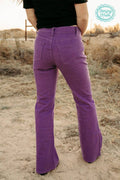 Walking West Denim Purple Long