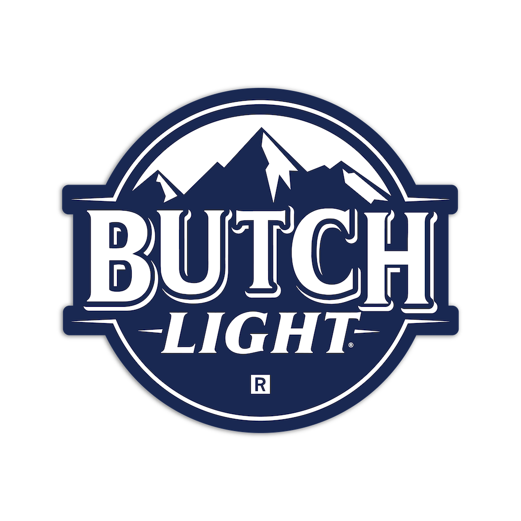 Butch Light Die-Cut Sticker Unisex