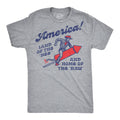 America Land of the Hee and Home of the Haw Men's T Shirt