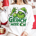 Grinch Face Christmas Shirt Design