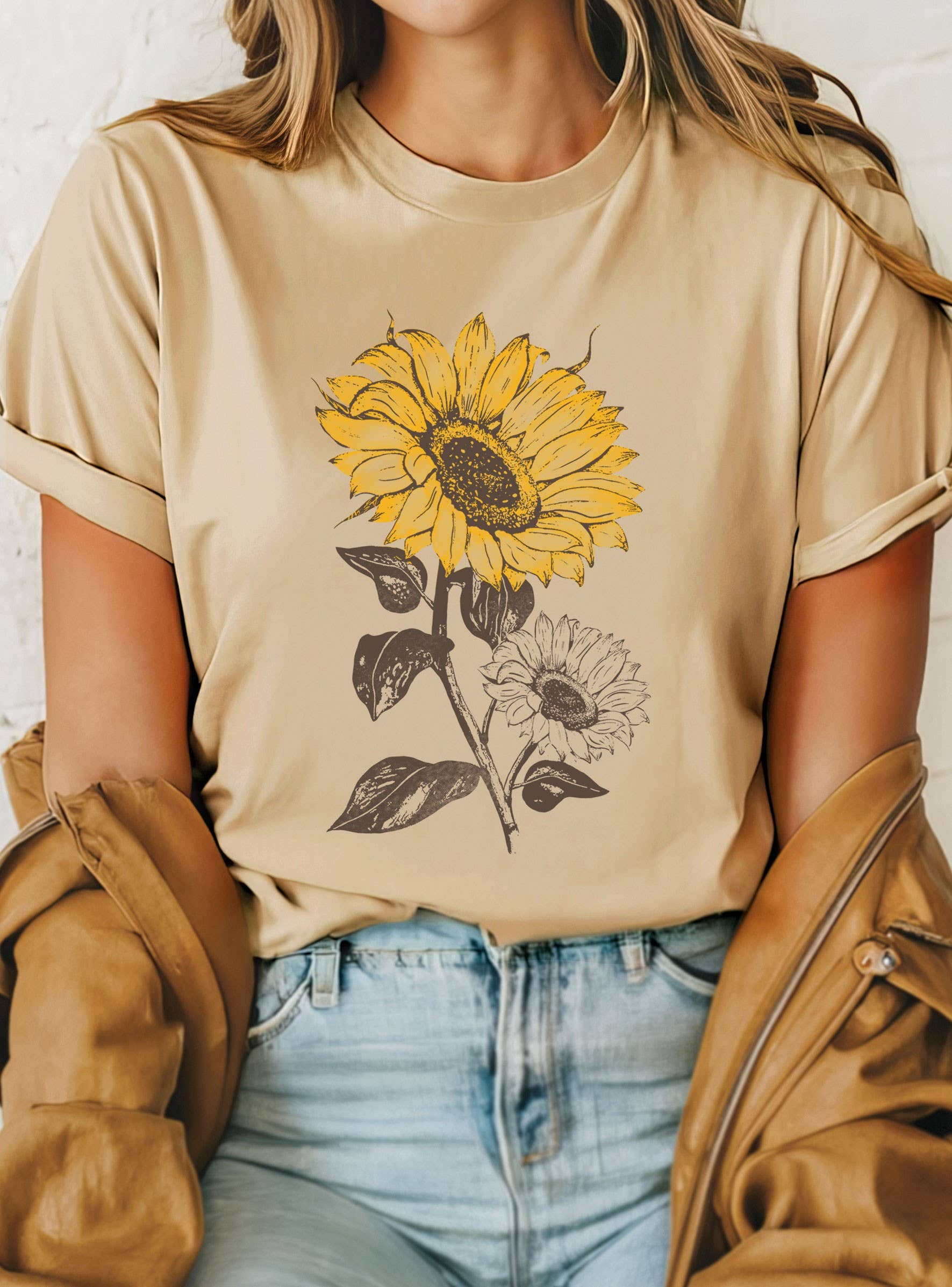 Sunflower Graphic Tshirts