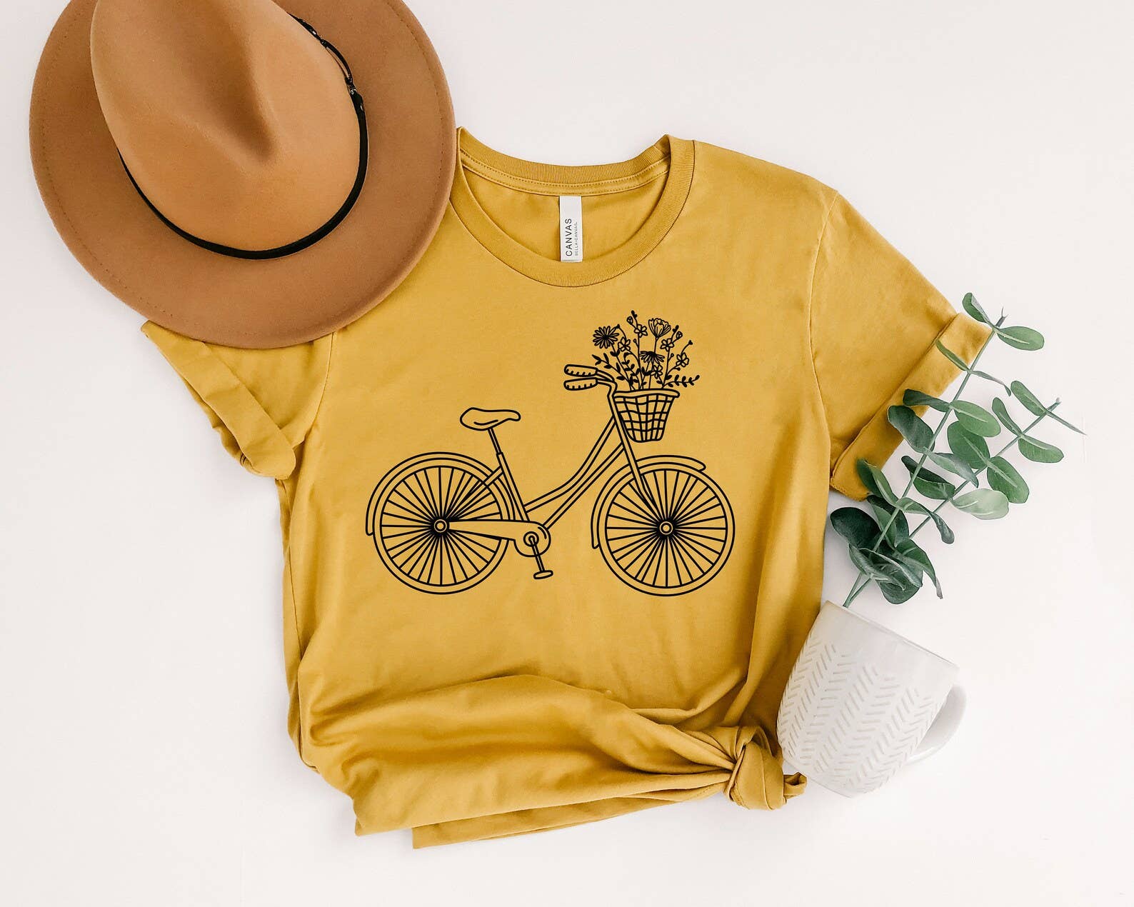 Floral Bicycle T-Shirt