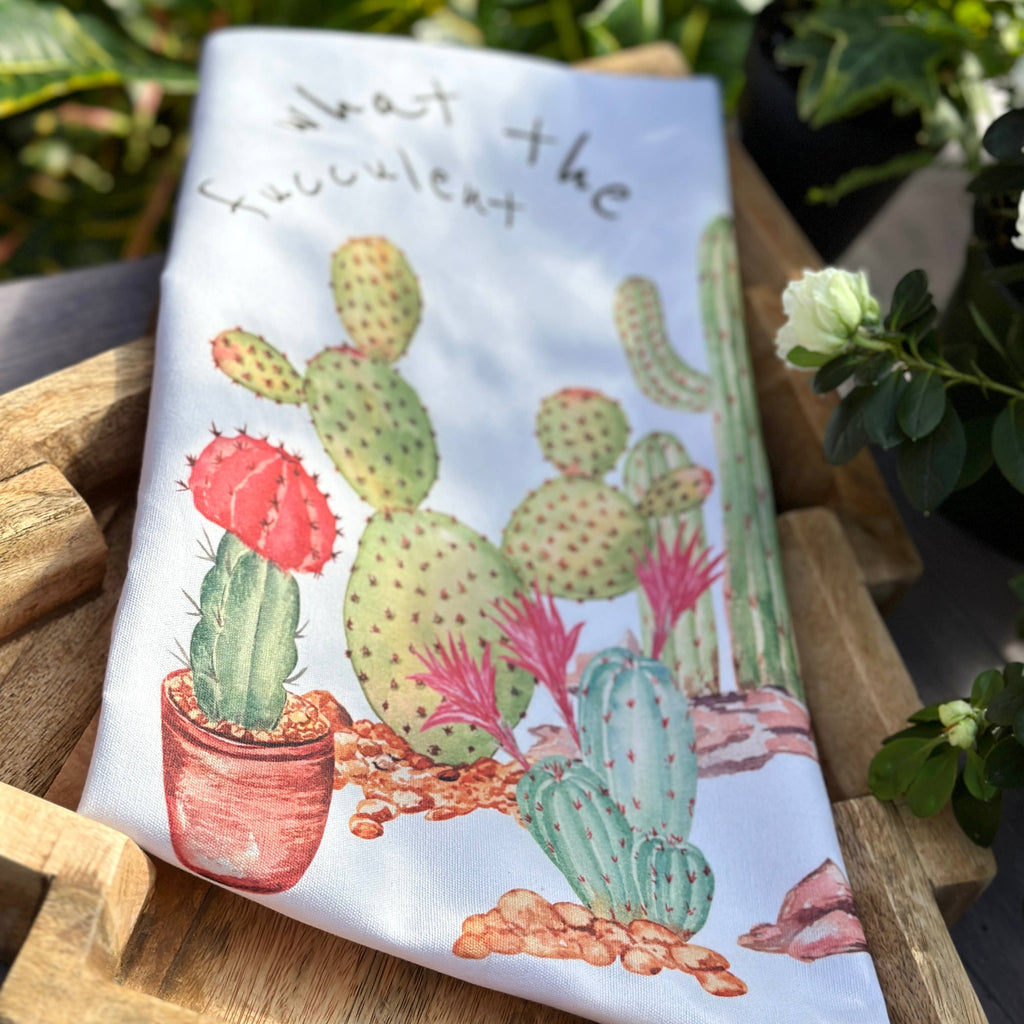 Tea Towels - Fucculent Unisex