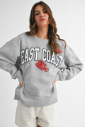9134GK Modern Vintage Graphic Fleece Pullover Unisex