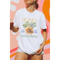 Honey Farm Fresh Vintage Graphic Oversized Tee