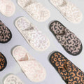 Luxury Soft Crossover Leopard Pattern Slipper