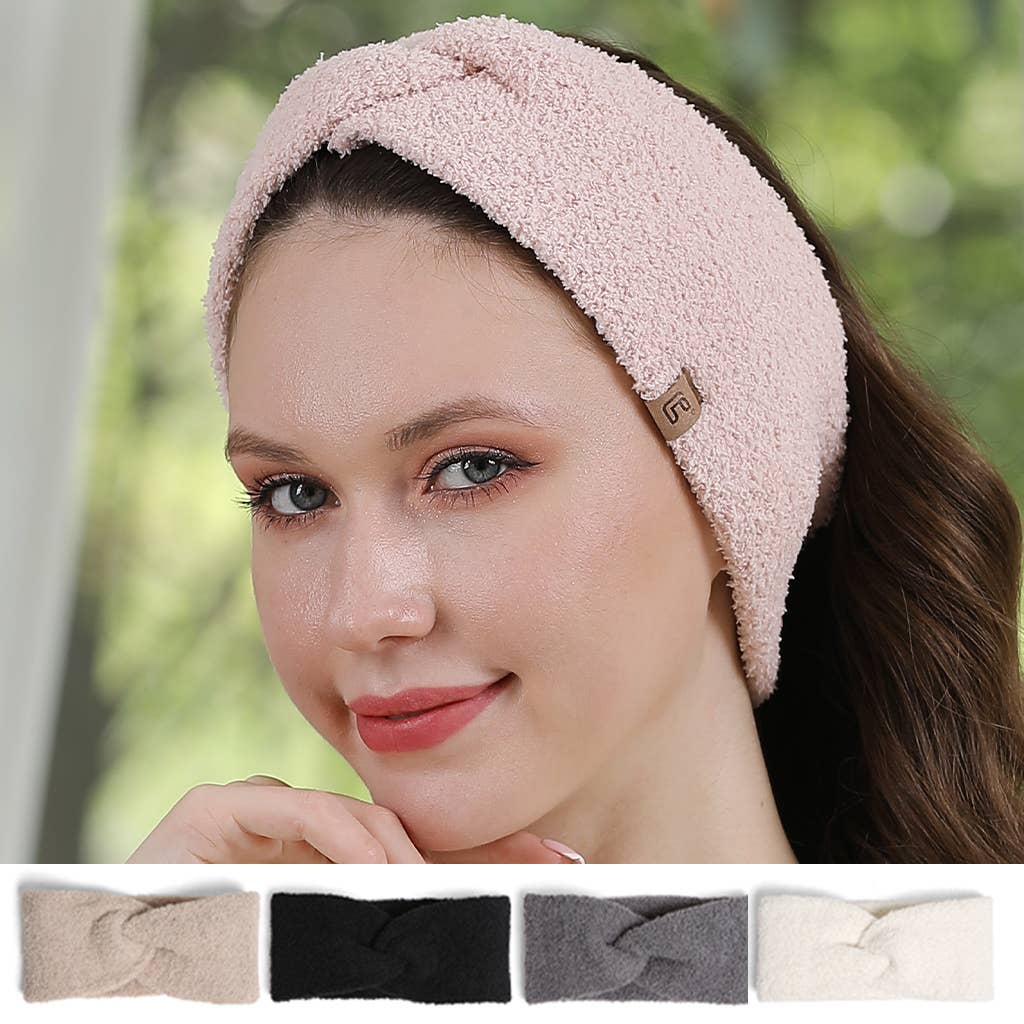 Solid Color Twist Knot Headband