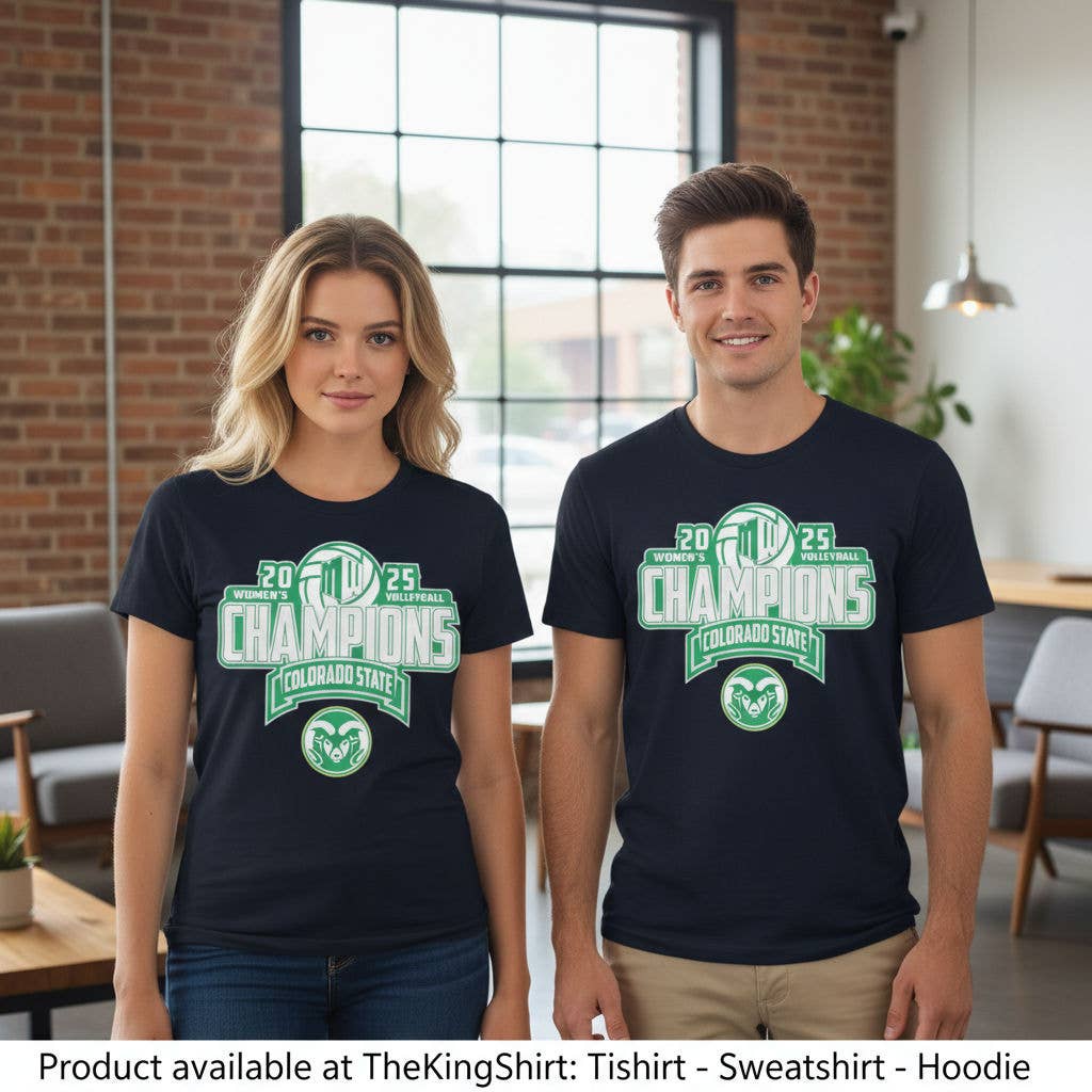 Colorado State Rams 2025 Volleyball Champs Shirt