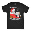 Dear Santa I Can Explain But Youll Need A Drink First Men's T Shirt