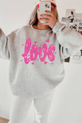 Faux Sequin Love