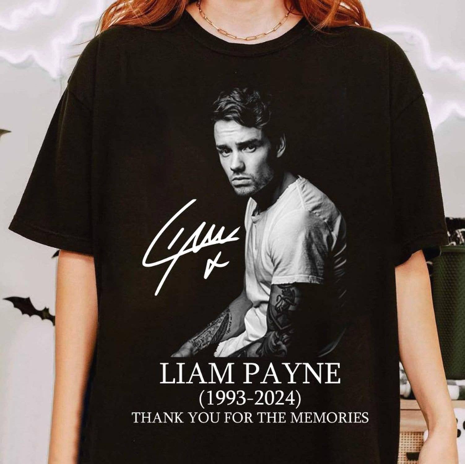 Liam Payne Thank You For the Memories 1993-2024 T-Shirt