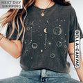 Celestial Astrology Spiritual Aesthetic Moon Mystical Tee