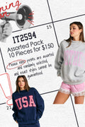 IT2594-Assorted | 10 Pcs For $150 / Random Mix Unisex