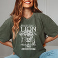 Lion Inside Those Lungs Moss Christian Tee Unisex