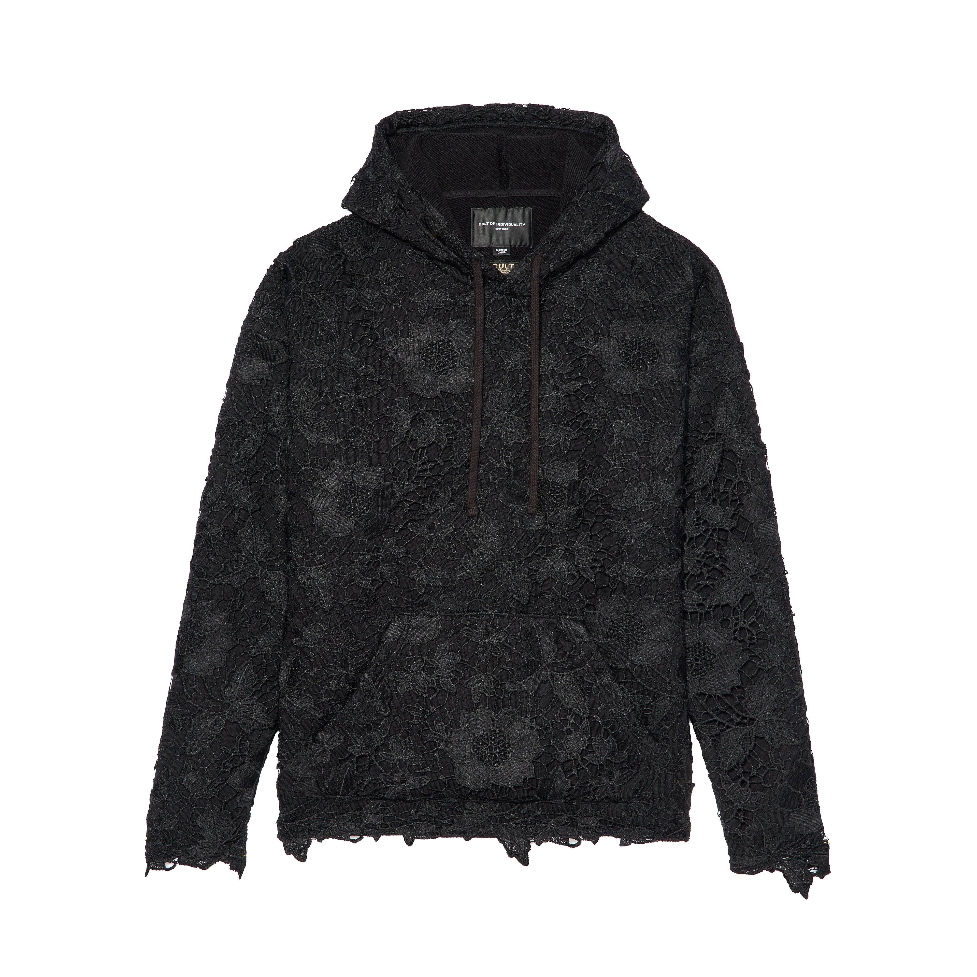 Signature Pullover Hoody - 550 Grams French Terry in Lace