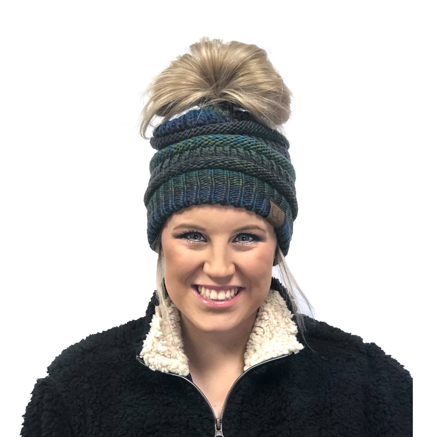 MB-705 Beanie Teal Mix