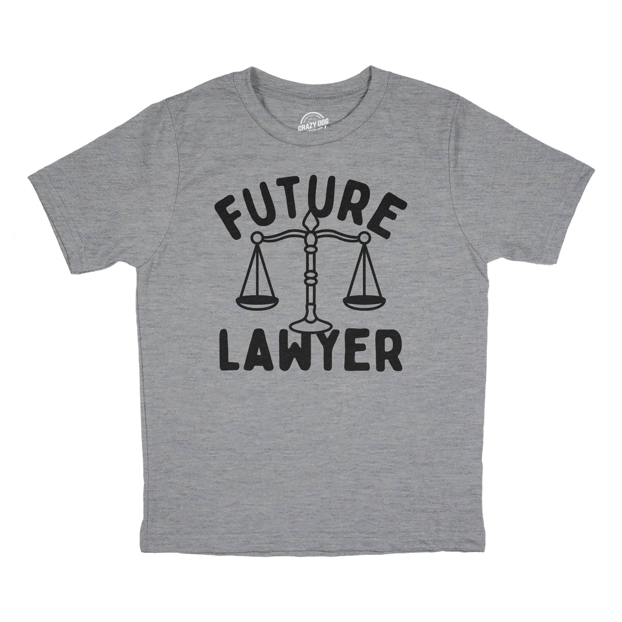 Future Lawyer Youth T Shirt