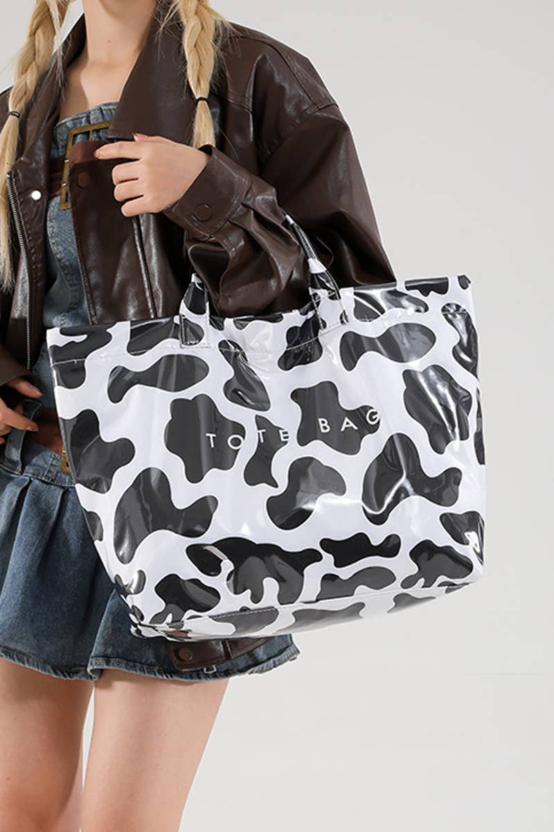 ...1216 Various Prints Pvc the Tote Bag SI-29028