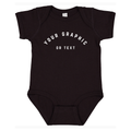 Custom Branded Baby Bodysuit Any Design or Text Graphic