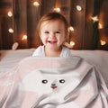 Child's Puppy Pattern Throw Blanket