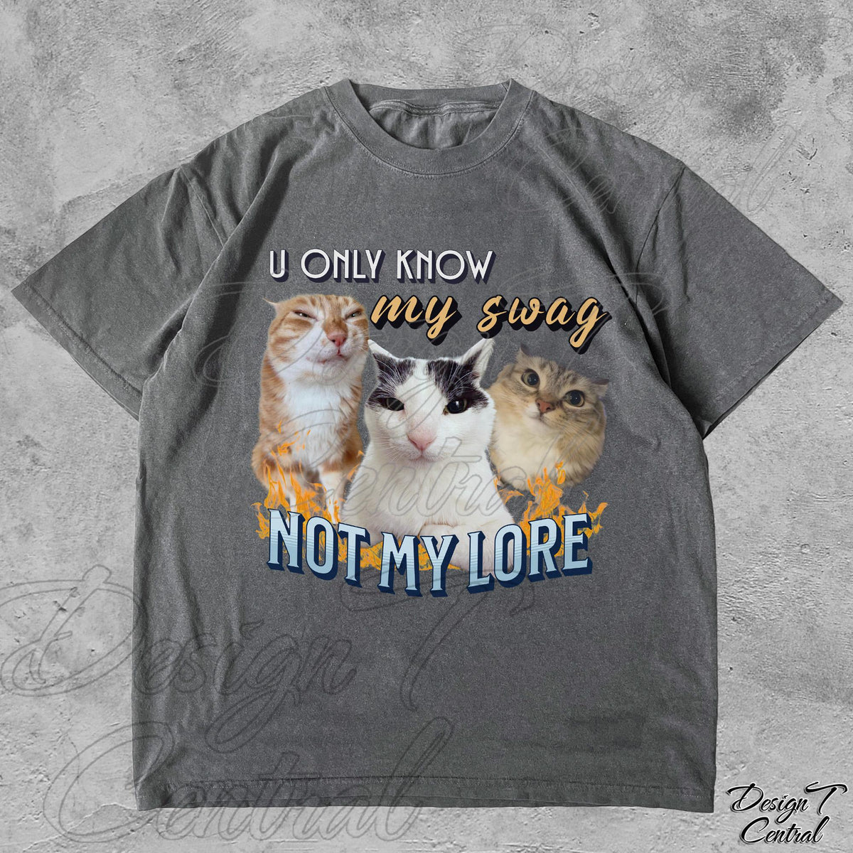 Cat Meme Y2k Retro Unisex