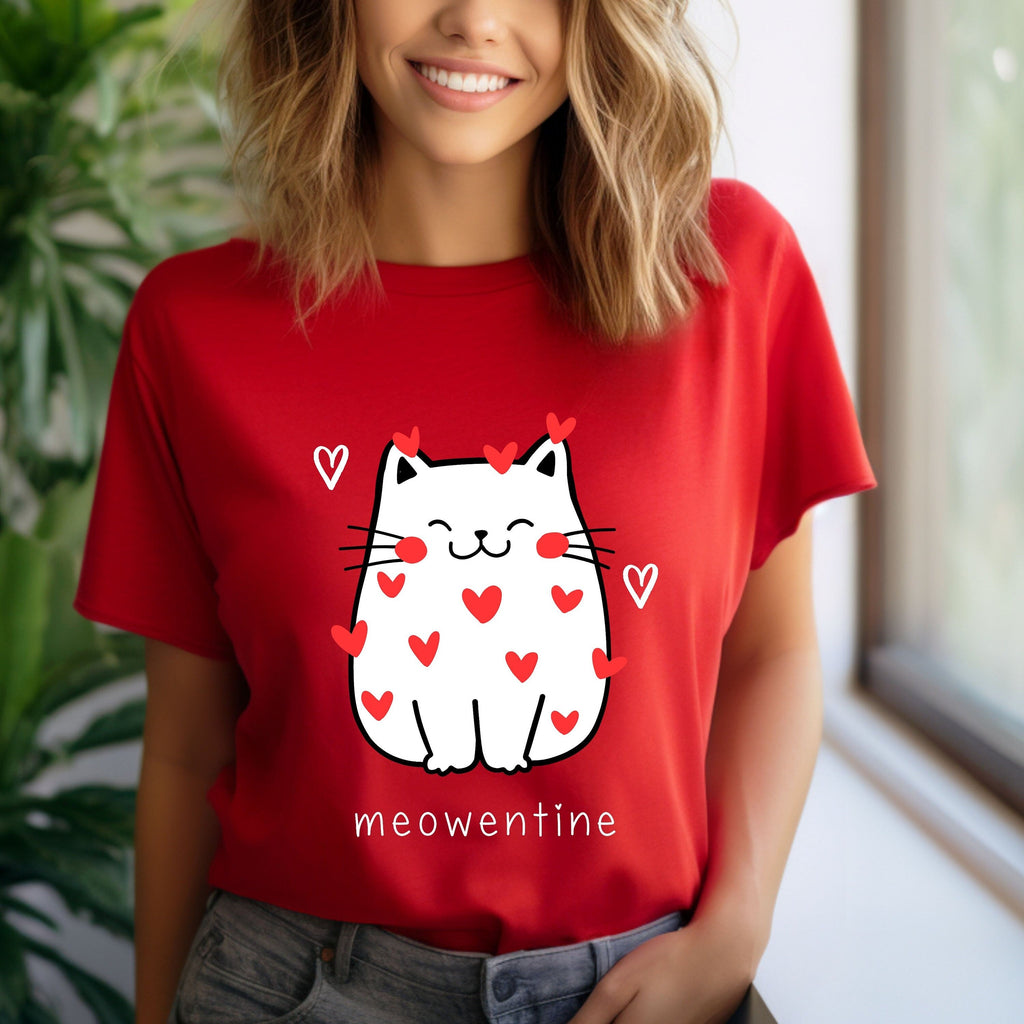 Comfort Colors Cat Valentine Valentines Day Meowentine Valentine Valentine Valentine Ca