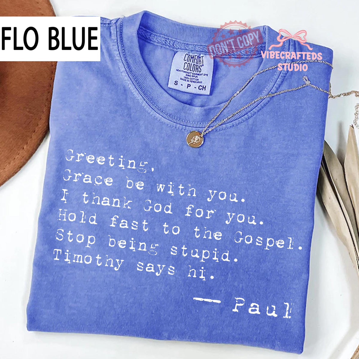 Greetings Grace Comfort Colors Christian Quote Tee Faith Humor Gospel