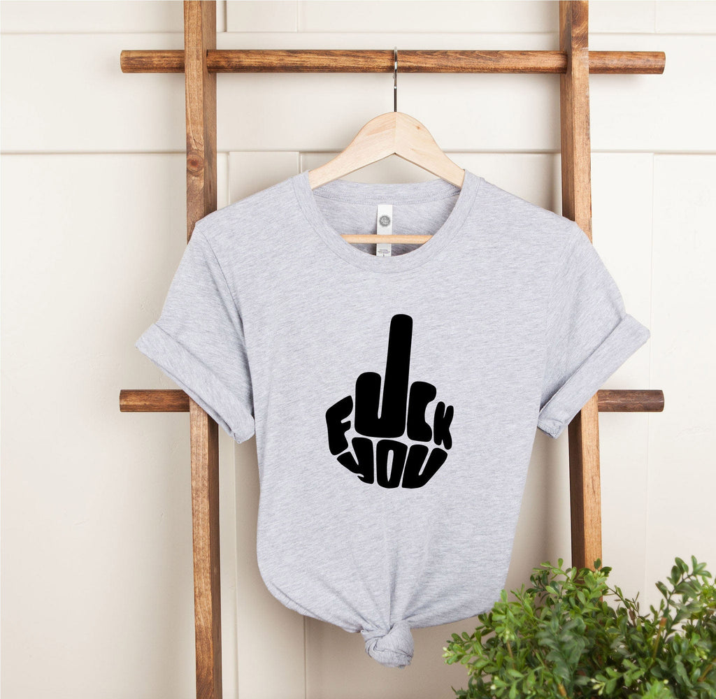 Middle Finger Sarcastic Meme Tee Unisex