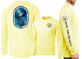 Men’S Performance Save the Locals Sea Turtles Long Sleeve Unisex