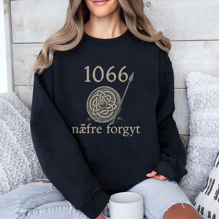 1066 Naefre Forgyt Never Forget Viking England History T Shirt