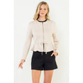 Zip Front Belted Peplum Suede Jacket