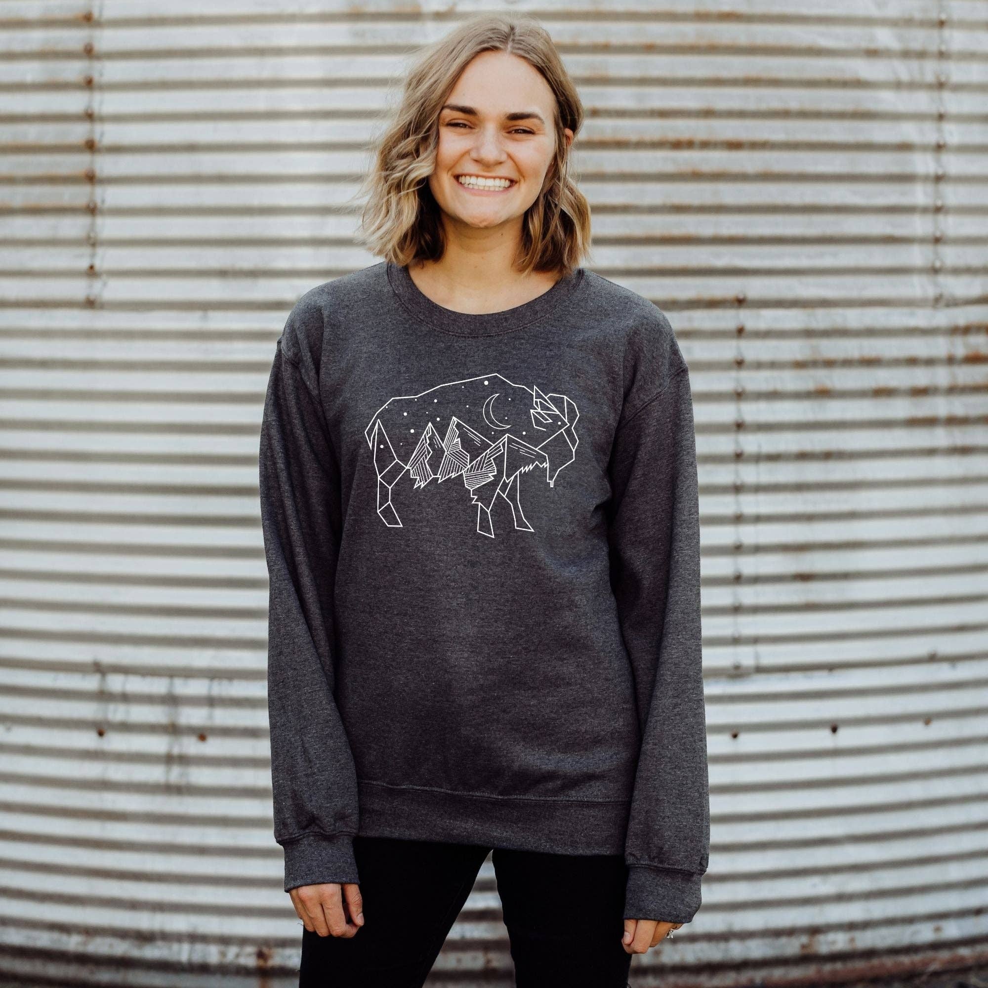 Buffalo Crewneck Sweatshirt Hoodie 006