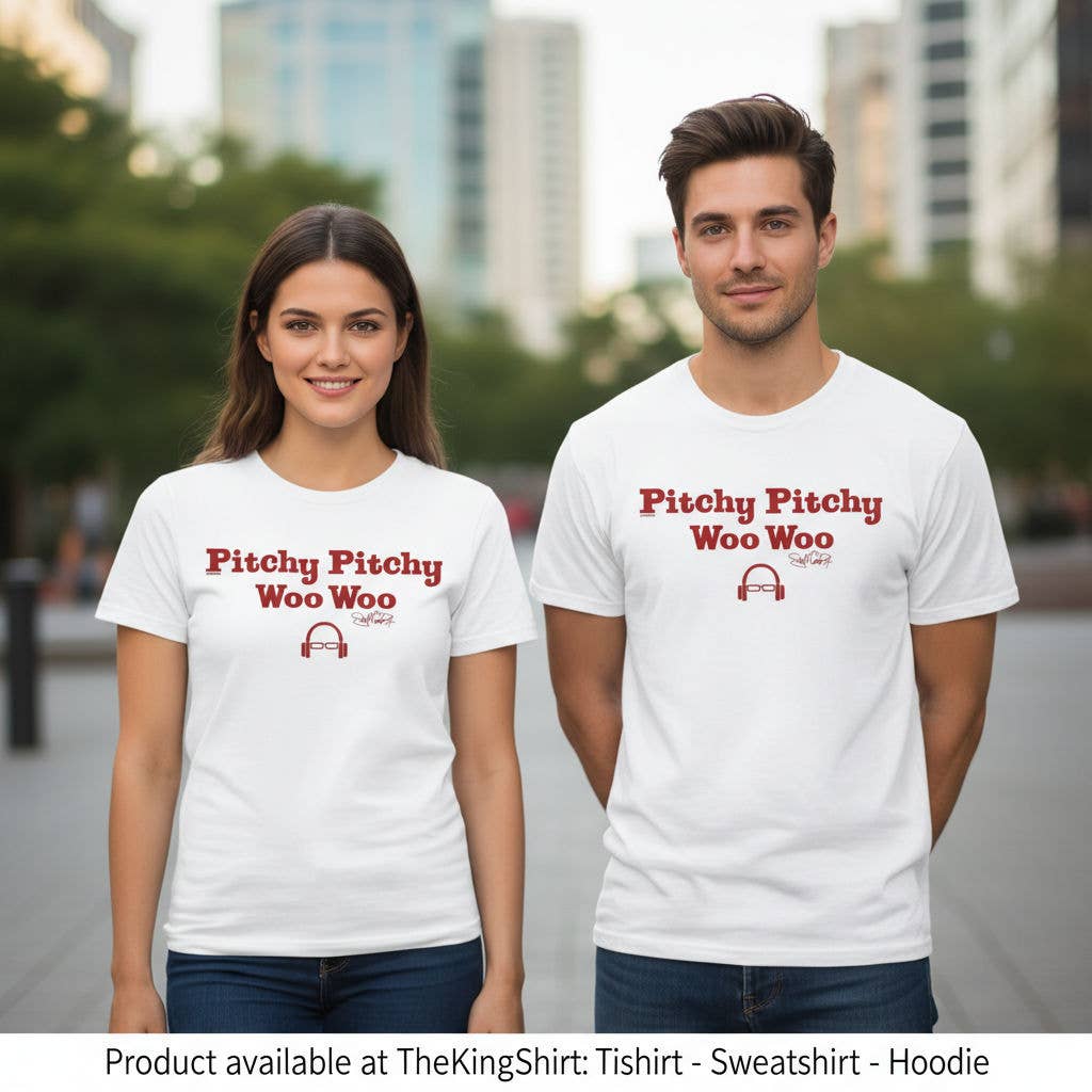 Scott Van Pelt Inspired -Pitchy Pitchy Woo Woo- Tee