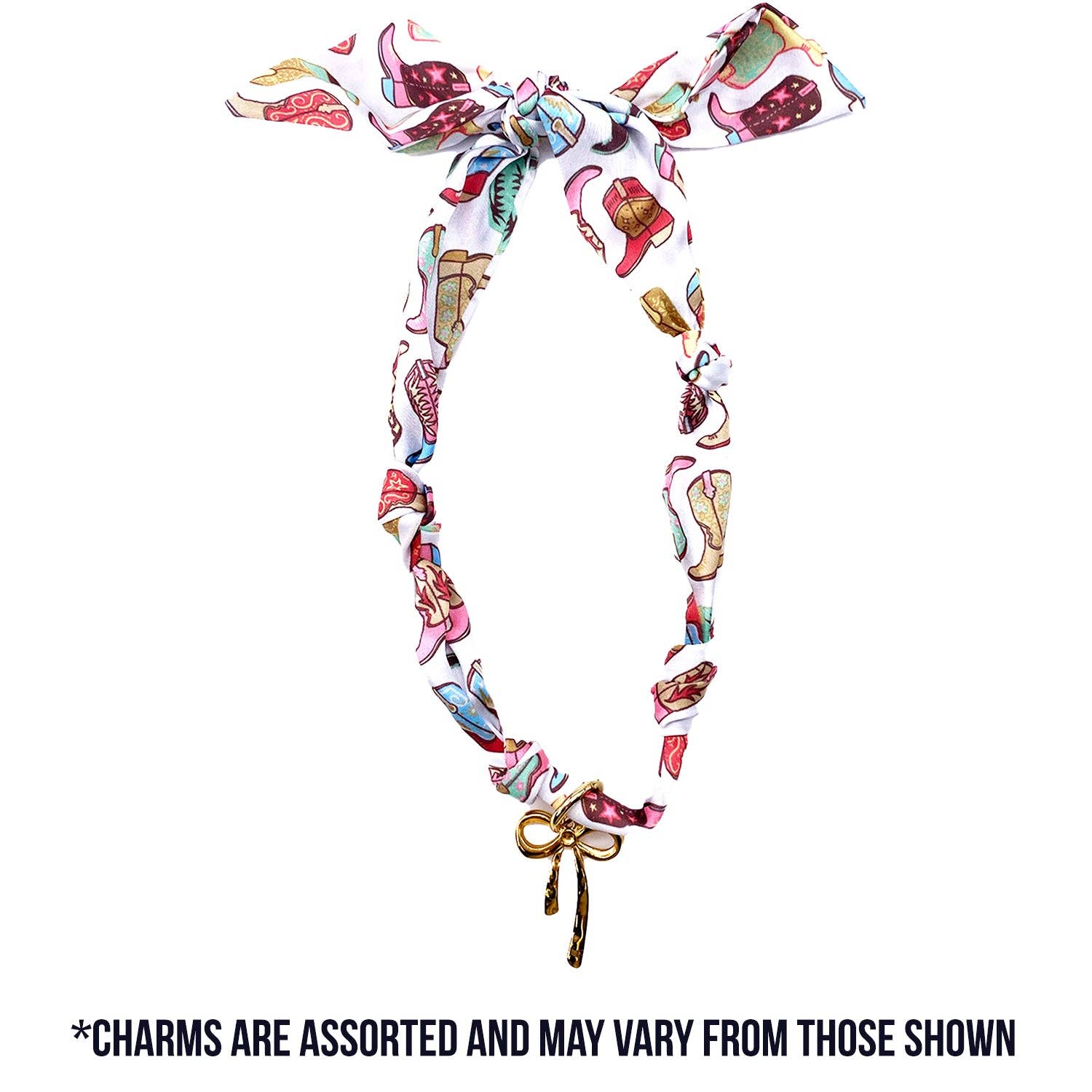TW-1021 Scarf Necklace with Charm