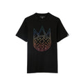 Cult's Short Sleeve Crew Neck Tee "Gradient Logo" in Black