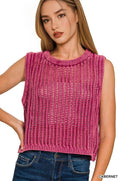 .0825 Fishnet Sweater Vest SI-27233