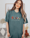 Embroidered Let's Go For A Hike Hiking Granola Girl Tshirt