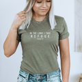 In the Lord I Take Refuge Psalm 61 Bella Canvas Soft T-Shirt